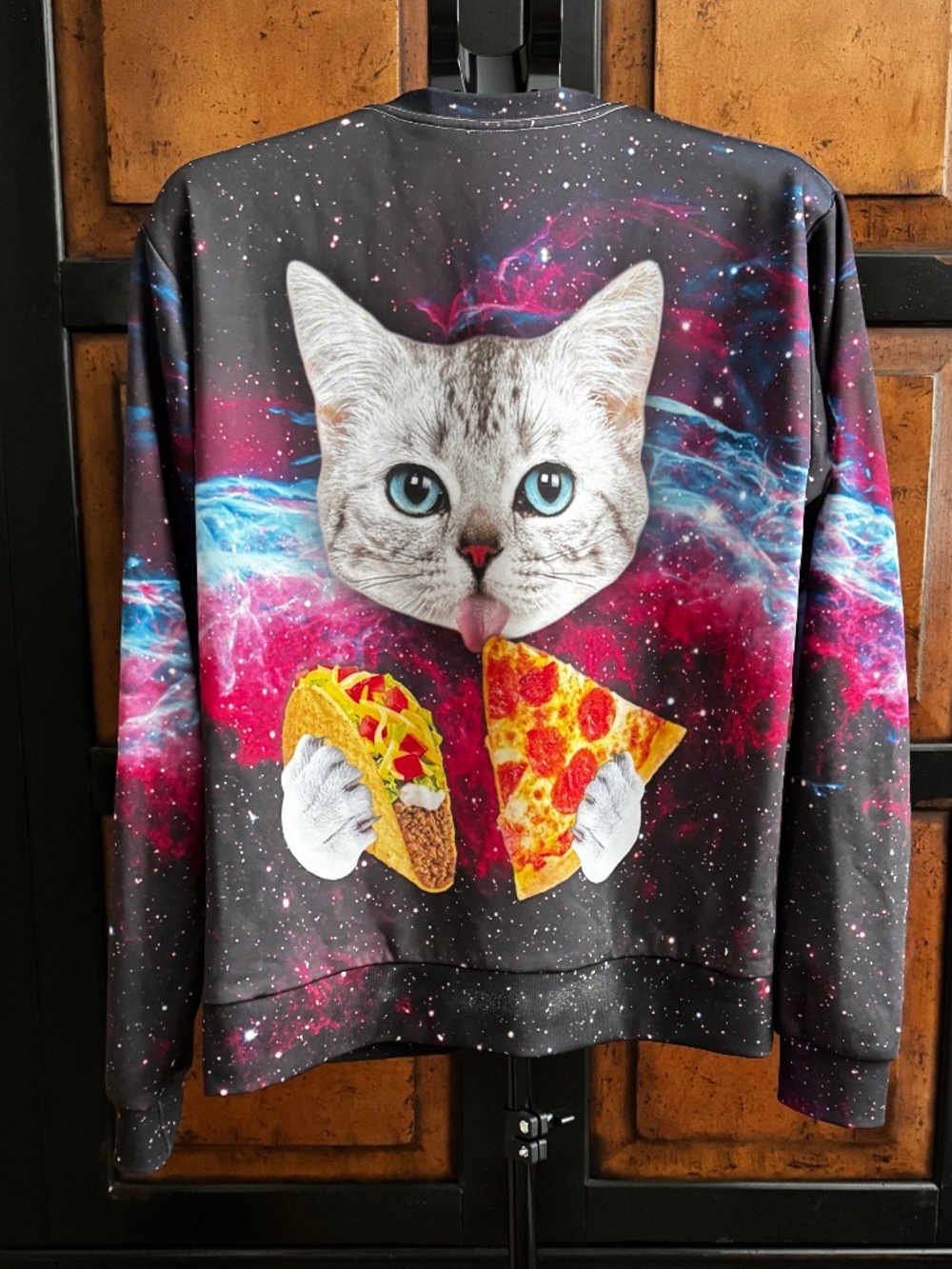 Cat! Taco! Pizza! Sweatshirt